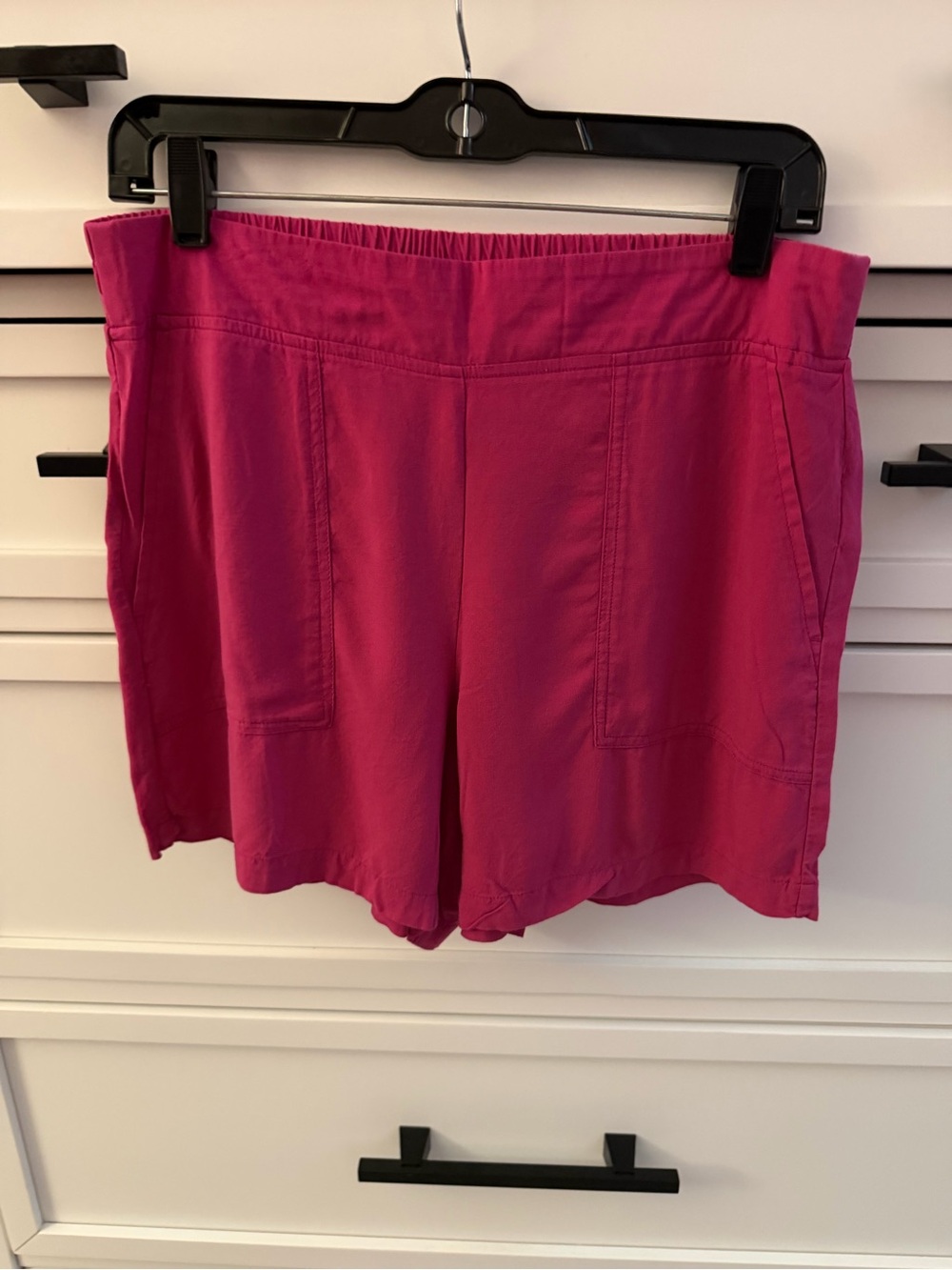 Wildfox Fuchsia Pull-On Athletic Shorts